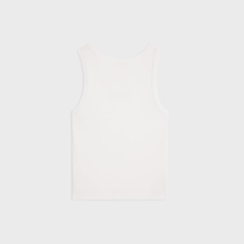 TRIOMPHE背心 - 米白色 -  - 1 | CELINE