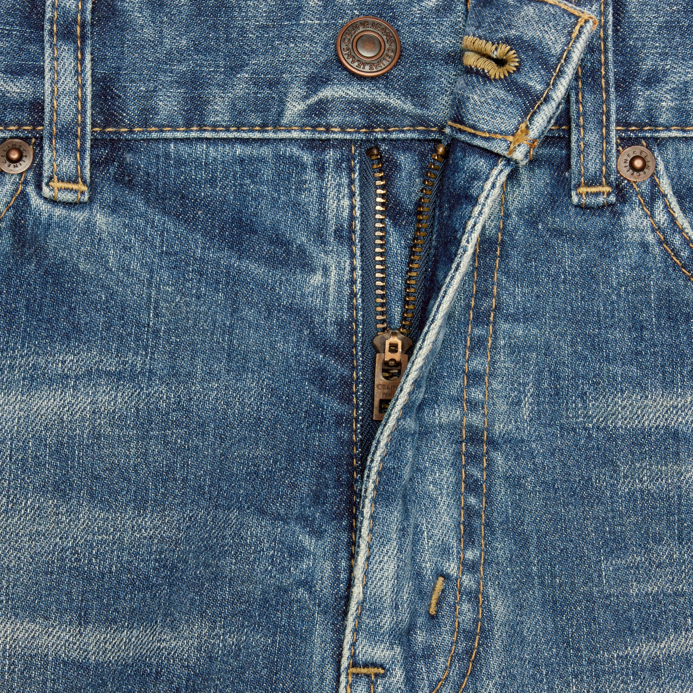 skinny jeans in vintage union wash denim - VINTAGE UNION