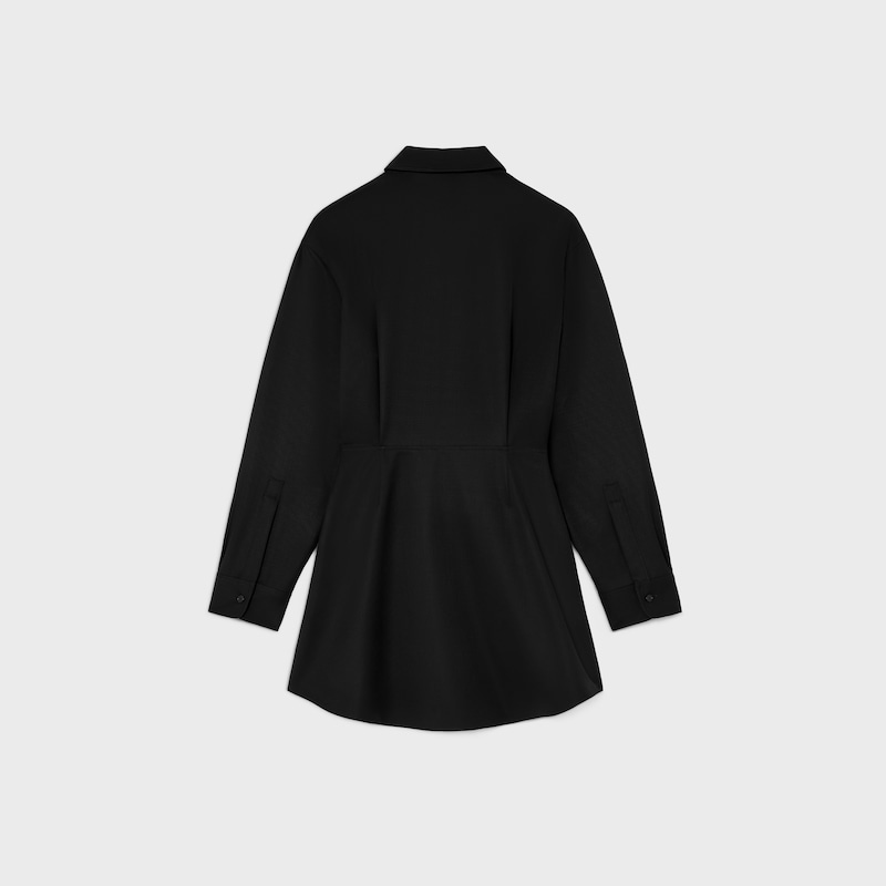 dress IN wool - BLACK -  - 1 | CELINE
