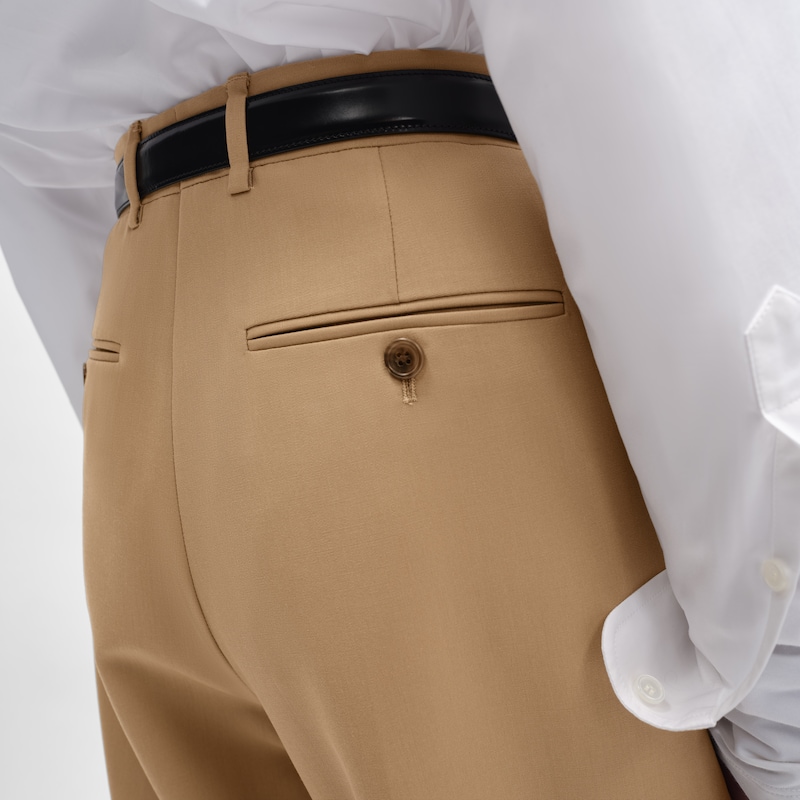 pantalon jazz laine - Sable -  - 1 | CELINE