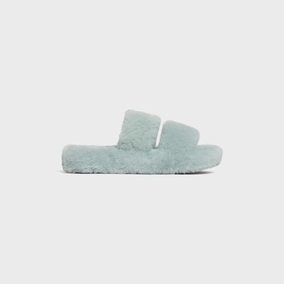 CELINE 트리옹프 슬라이드 - 시어링 - 라이트 블루 -  - tileIndex | CELINE