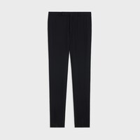 CLASSIC PANTS IN WOOL GABARDINE - BLACK -  - 1 | CELINE