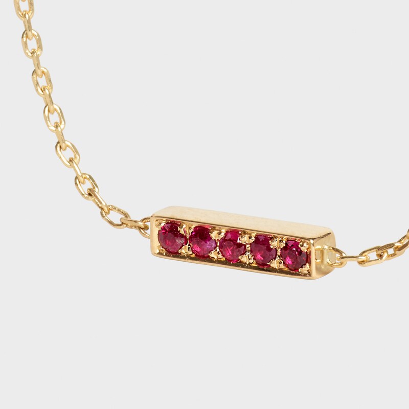 Celine Sentimental　ブリリアント ブレスレット / イエローゴールド＆ダイヤモンド - イエローゴールド -  - 1 | CELINE