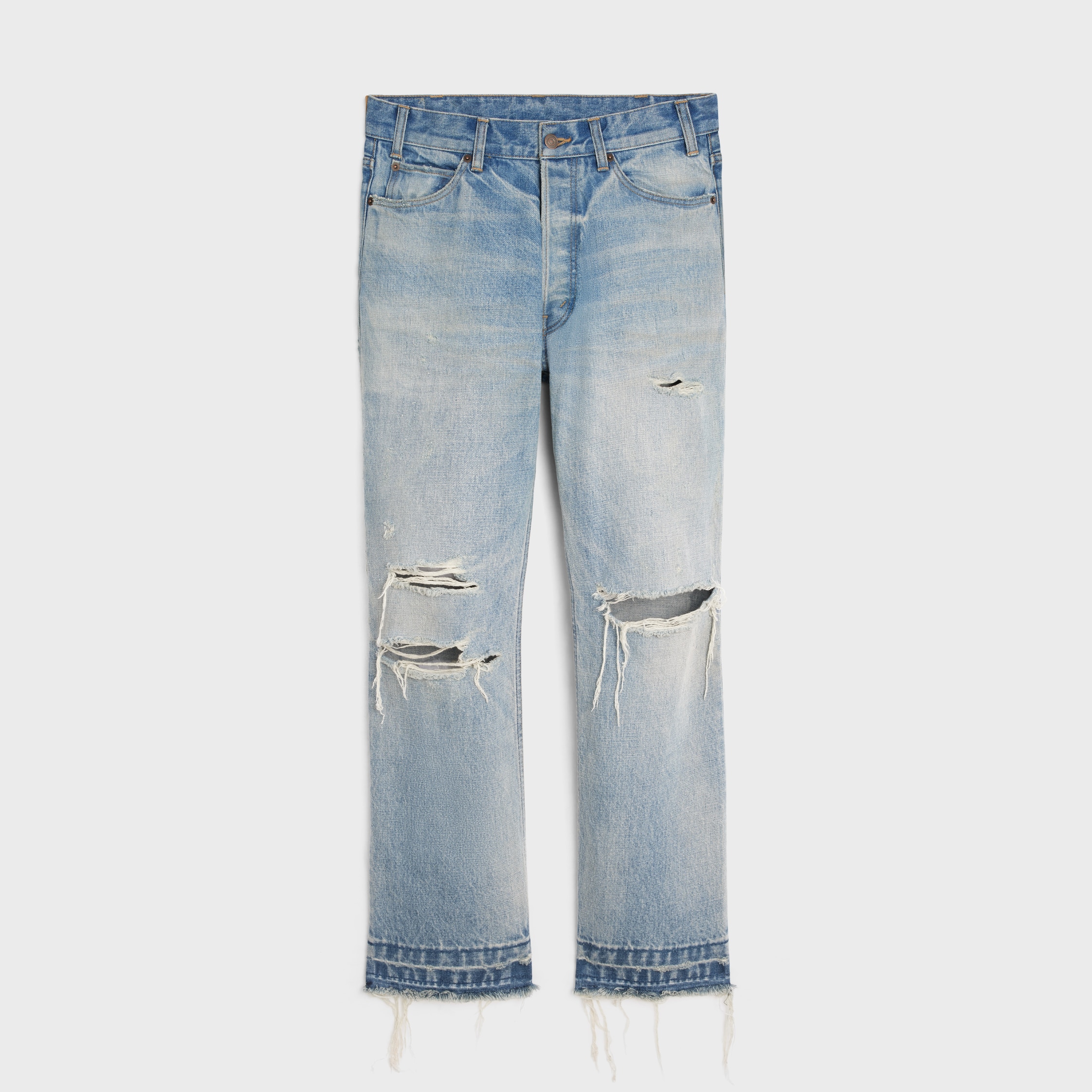 WESLEY JEANS IN WESTSIDE WASH DENIM - WESTSIDE WASH