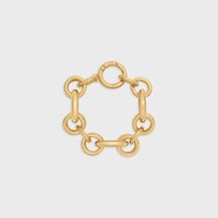 Celine Charms Heritage金色飾面黃銅粗手鐲 - 金色 -  - 1 | CELINE
