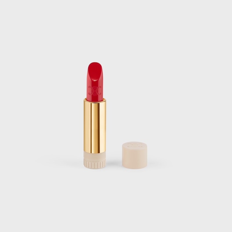 REFILL LE ROUGE CELINE SATIN LIPSTICK - 02 ORANGE CLÉA - 02 ORANGE CLÉA - LIPSTICKS AND ACCESSORIES - 1 | CELINE