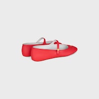 BALLET BALLERINA IN LAMBSKIN - ULTRA RED -  - 2 | CELINE