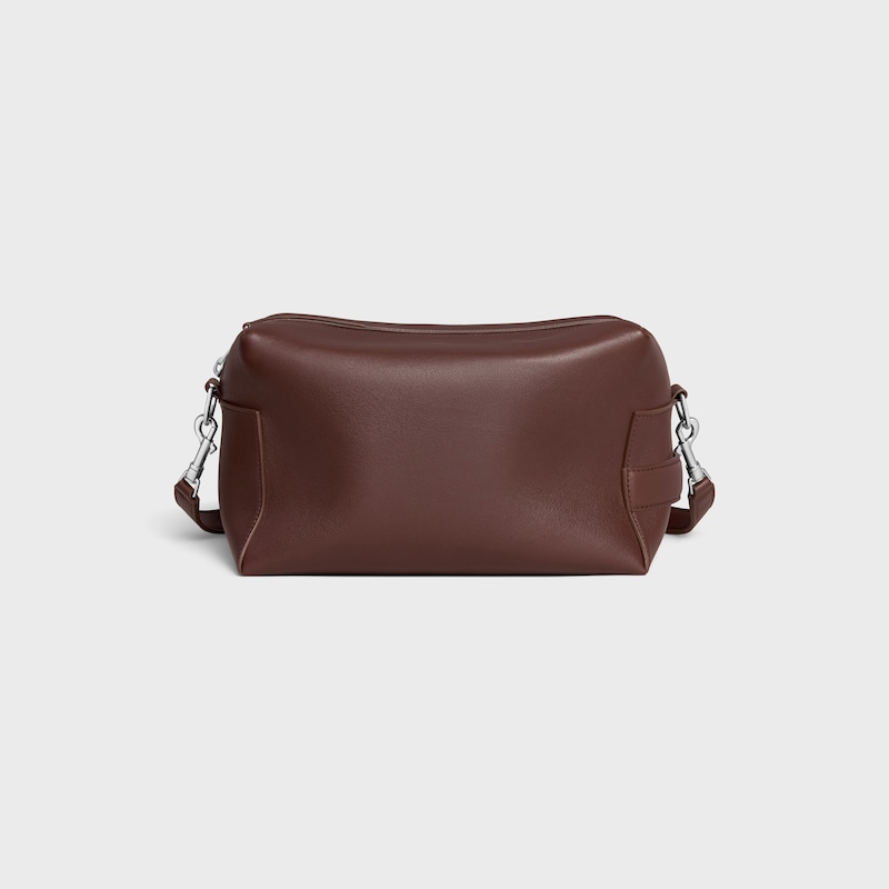 CROSSBODY BAG TAKE AWAY IN SMOOTH CALFSKIN - CHESTNUT - NEW - 1 | CELINE