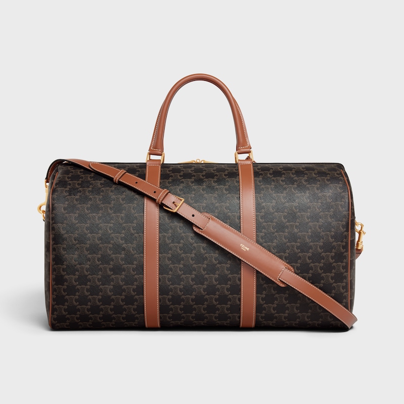 大号标志印花旅行包 - 棕黄色 - 旅行 - 1 | CELINE