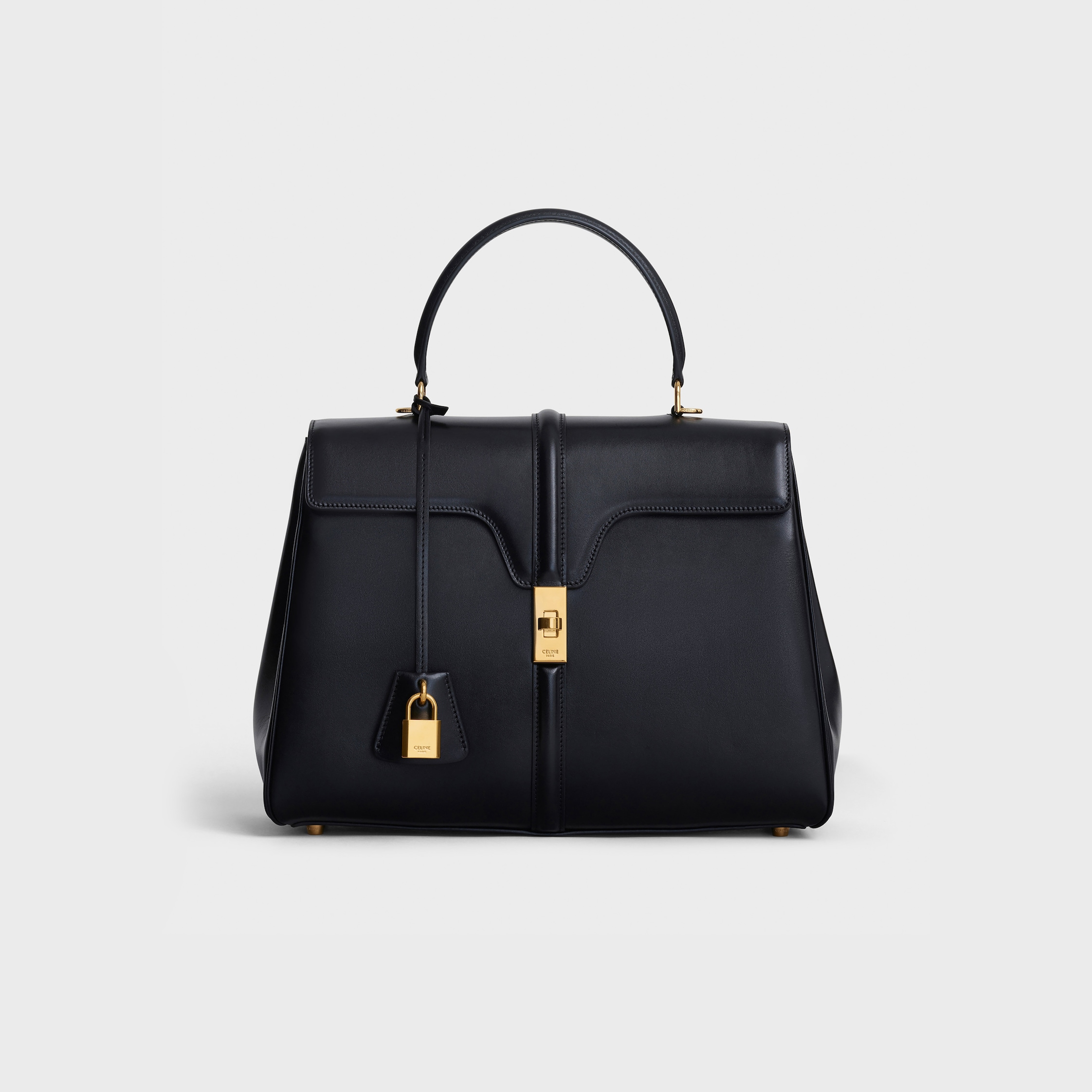 【CELINE】CLASSIQUE 16 BAG◆187372EX7 CLASSIQUE 16 BAG IN NATURAL CALFSKIN - TAN | CELINE