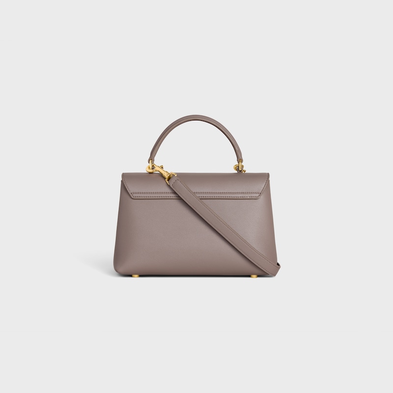 TEEN NINO BAG IN SUPPLE GRAINED CALFSKIN - PEBBLE - CROSS-BODY BAGS - 1 | CELINE