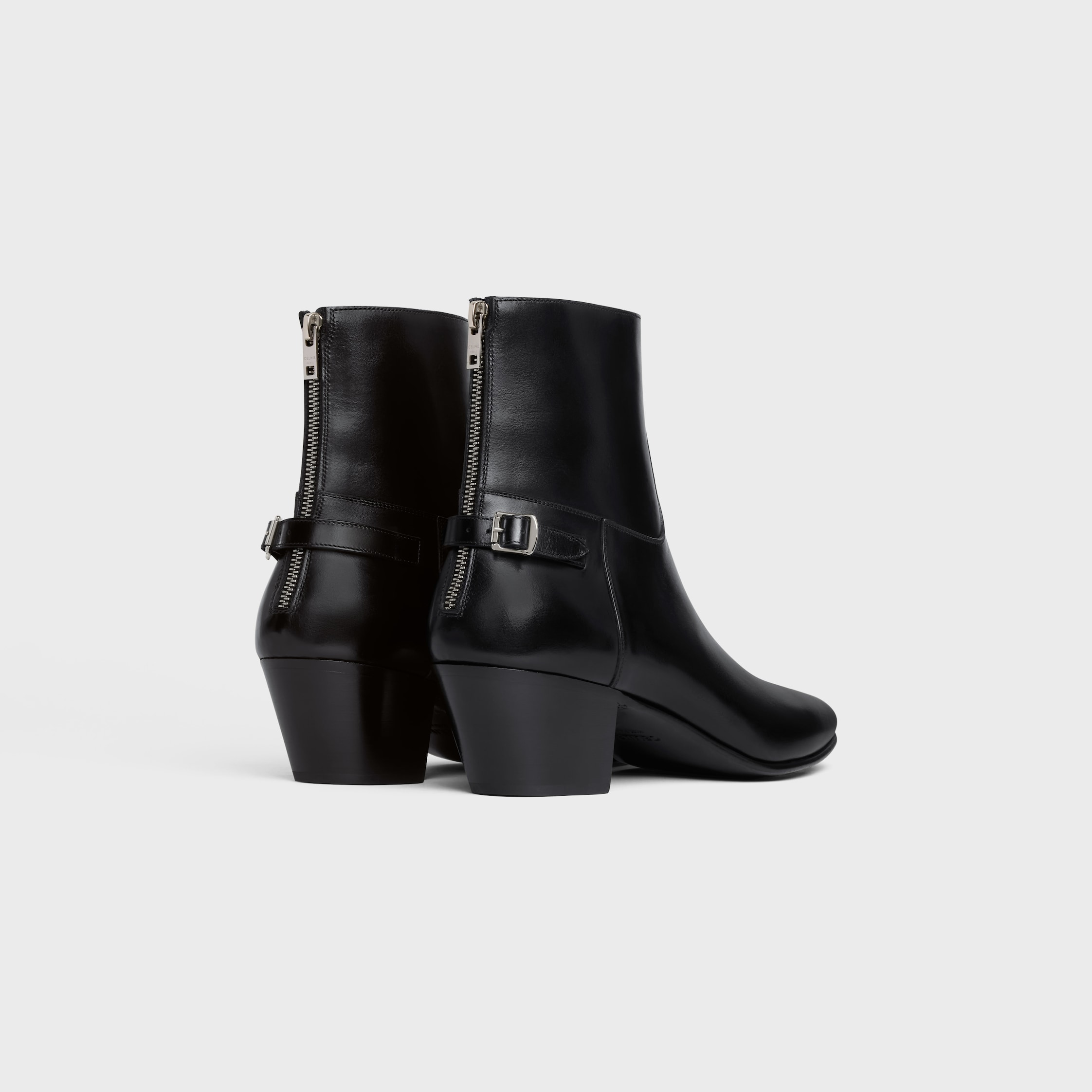 セリーヌ CELINE LES BOTTES CELINE トリオンフ ジップブーツ LES BOTTES CELINE トリオンフ ジップブーツ / パテントカーフ