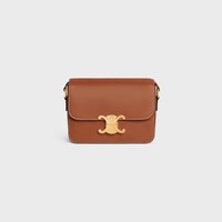 TEEN TRIOMPHE BAG IN Natural Calfskin - TAN - THE TRIOMPHE BAG - 1 | CELINE