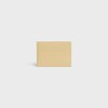 CARD HOLDER TRIOMPHE IN Shiny calfskin - Spring Yellow - SUMMER SELECTION - 3 | CELINE