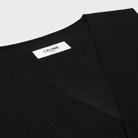 羊毛及馬海毛背心 - 黑色 -  - 1 | CELINE