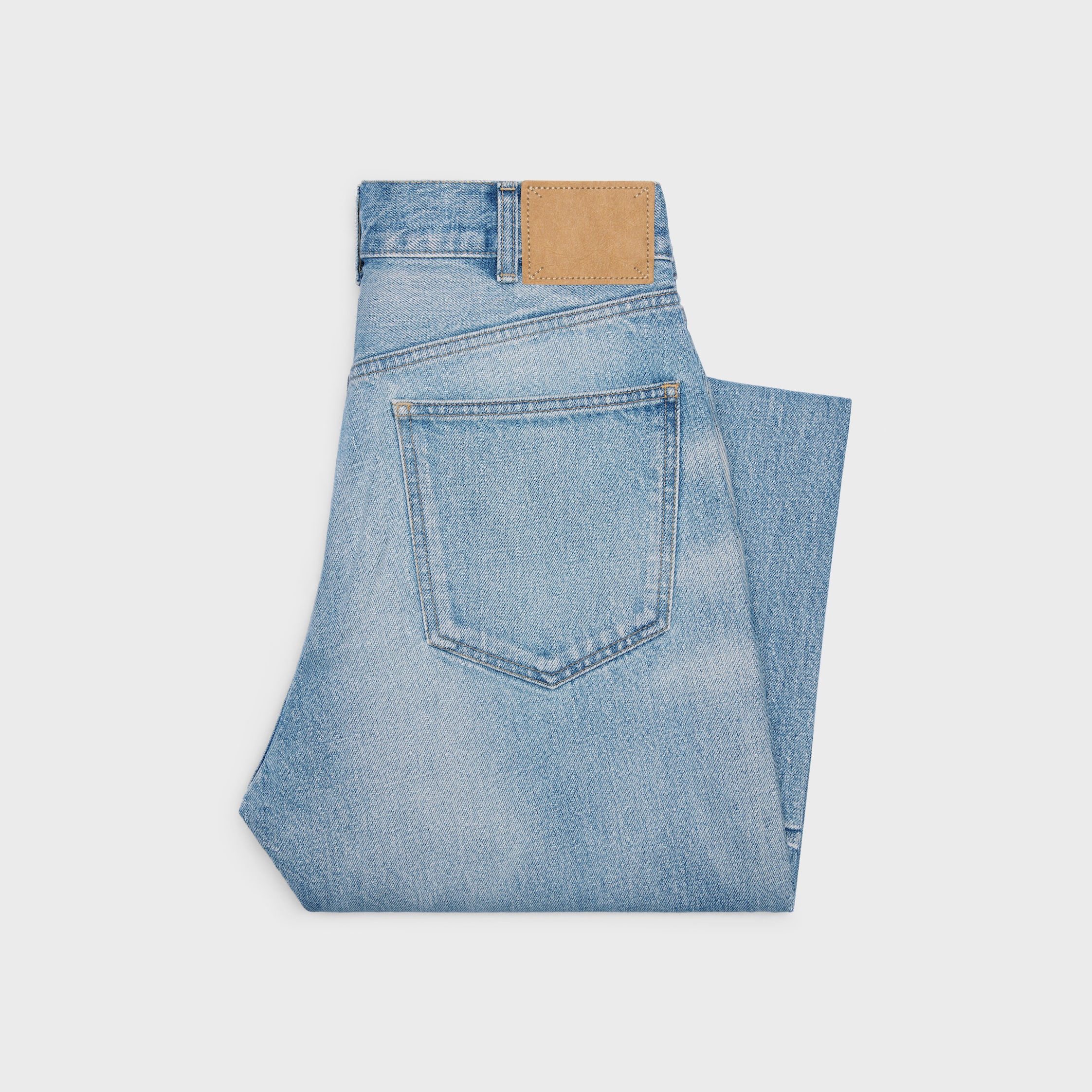 WESLEY JEANS IN PISMO WASH DENIM - PISMO WASH | CELINE