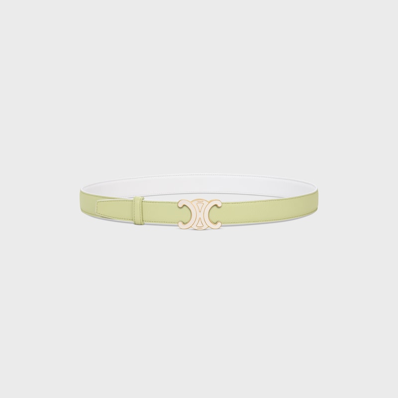 lani&egrave;re de ceinture r&eacute;versible 25MM Veau lisse et veau grain&eacute; -  -  - 1 | CELINE