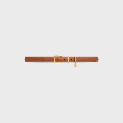 엘레간트 참 벨트 18MM - 내추럴 카프스킨 - 탠 -  - 1 | CELINE