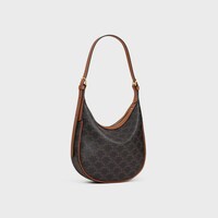 HELOÏSE小号标志印花牛皮革手袋 - 黄褐色 - FALL 24 - 2 | CELINE