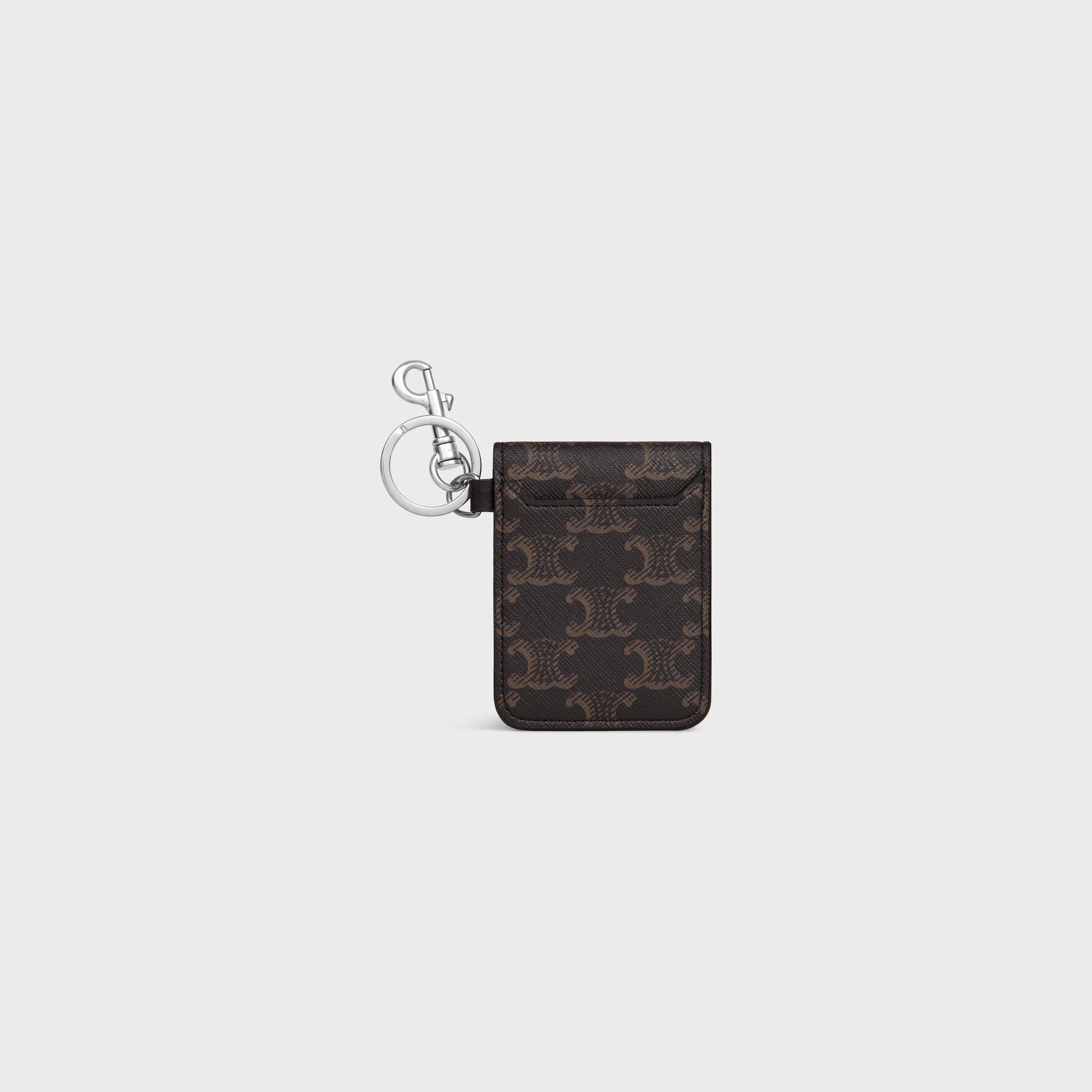 【CELINE】TRIOMPHE CARD HOLDER キャンバス カードホルダー CARD HOLDER TRIOMPHE IN TRIOMPHE CANVAS - TAN | CELINE