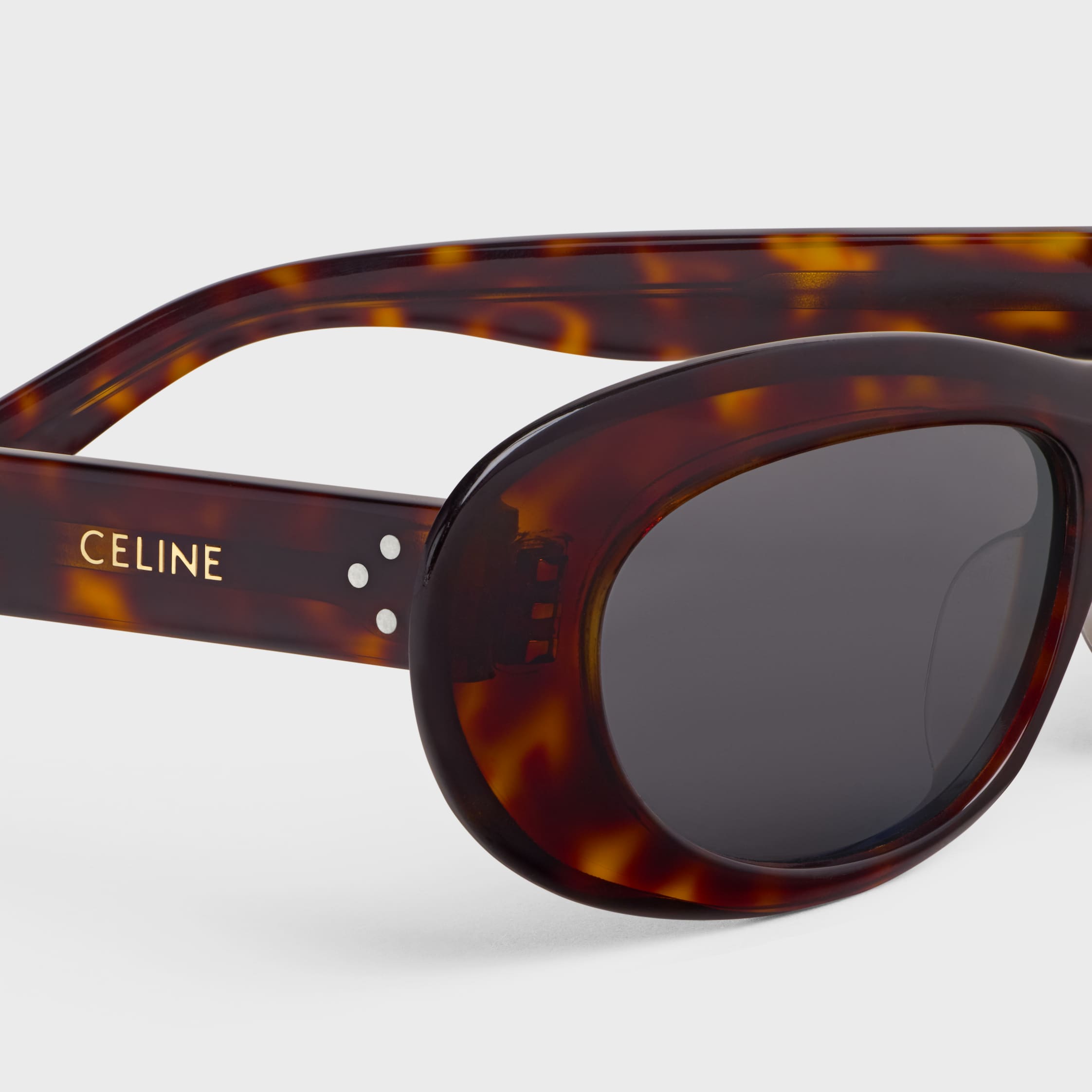 国内発【CELINE】キャットアイ S310 アセテート/サングラス Cat Eye S310 sunglasses in Acetate - RED HAVANA | CELINE