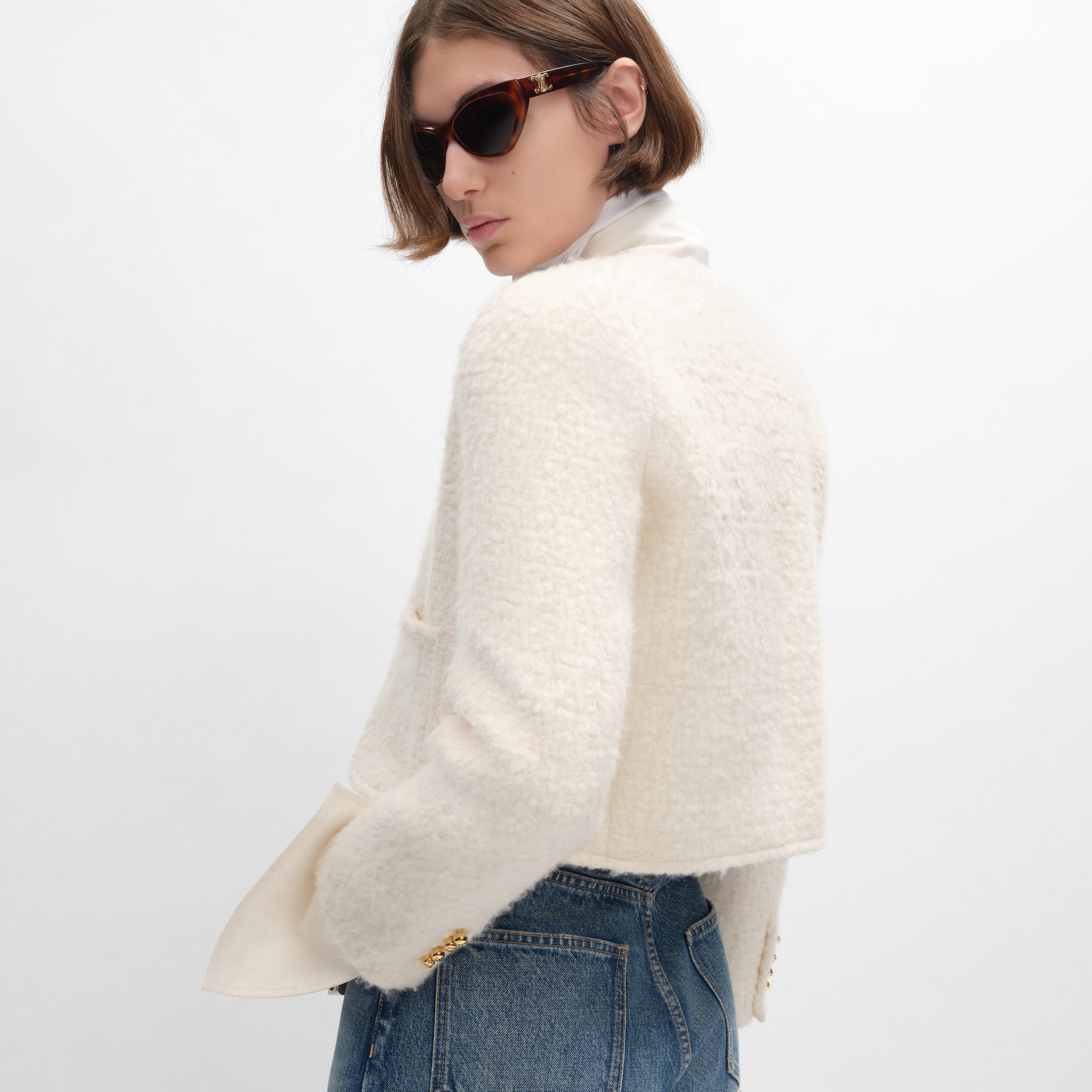ジャケット レディース - ホワイト | CELINE | セリーヌ公式サイト