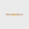 Medium 25MM Triomphe Belt in Taurillon Leather - NUDE -  - 1 | CELINE