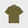 bowling shirt IN COTTON POPLIN - KAKI -  - 1 | CELINE