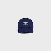 vivienne cap IN cotton twill - NAVY / WHITE -  - 2 | CELINE