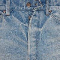 wesley jeans in westside wash denim - WESTSIDE WASH DESTROYED -  - 1 | CELINE