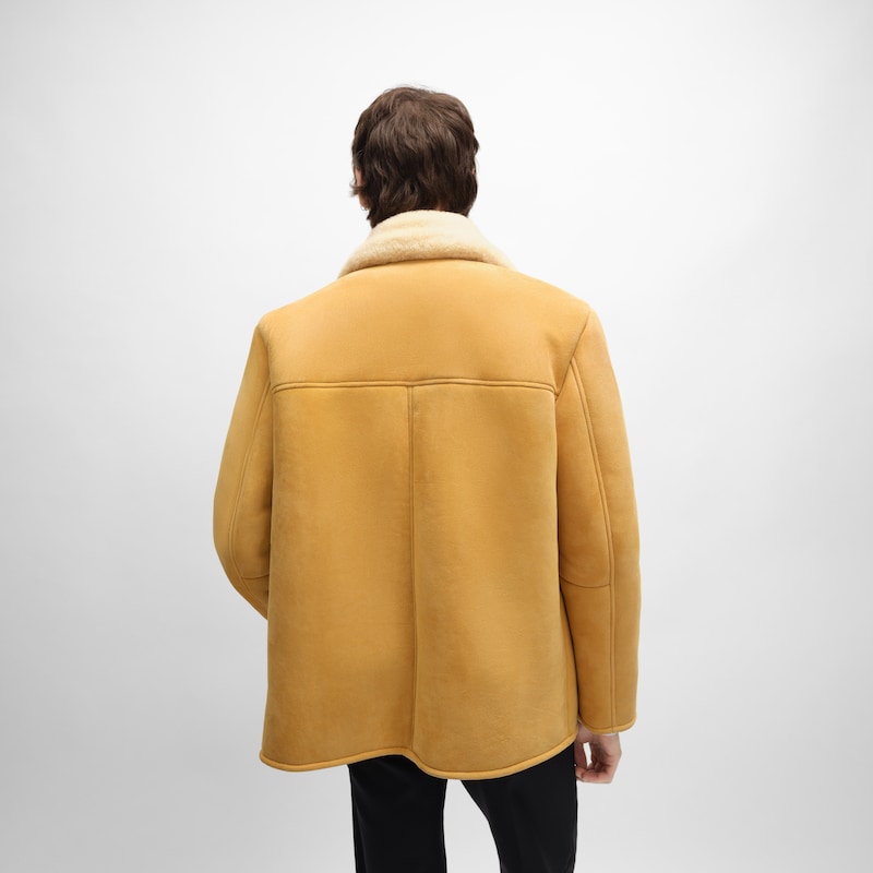 jacket IN suede - CAMEL / CREAM -  - 1 | CELINE