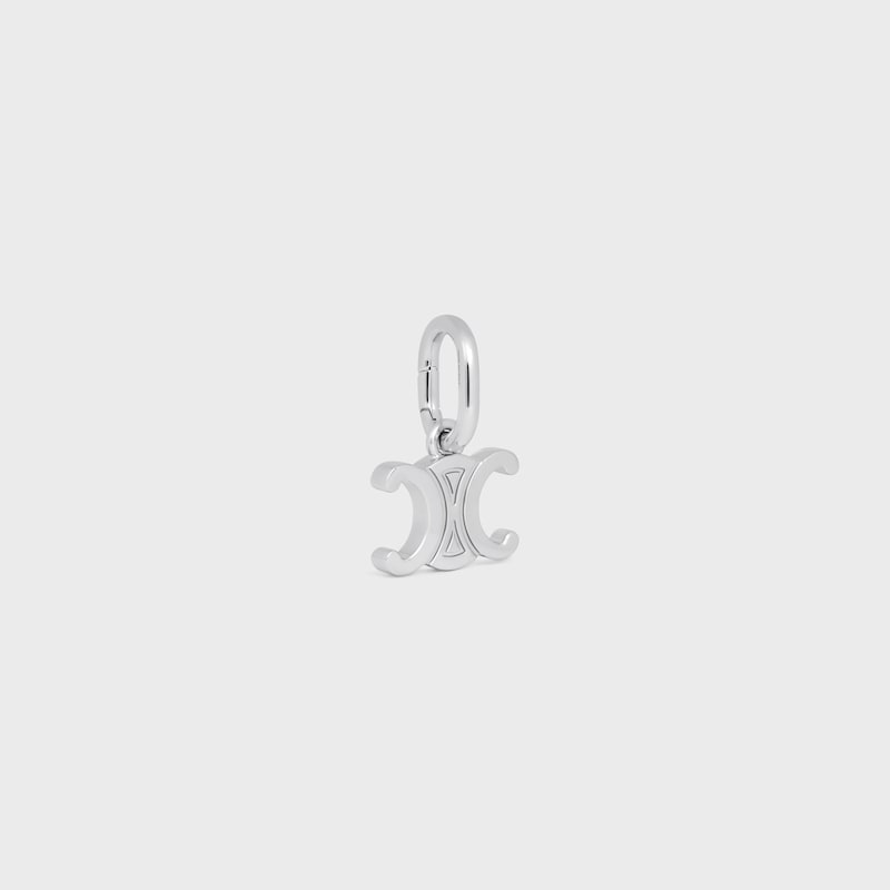 TRIOMPHE CHARMS EN LAITON RHODI&Eacute; - ARGENT - CHARMS - 1 | CELINE