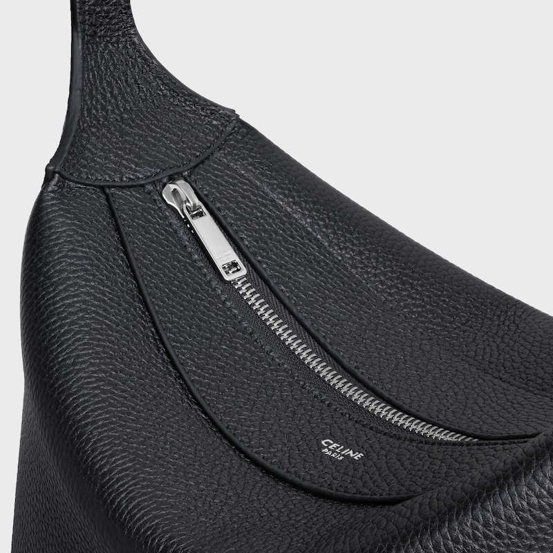 HARRY UMH&Auml;NGETASCHE AUS GENARBTEM KALBSLEDER - SCHWARZ - UMH&Auml;NGETASCHEN - 1 | CELINE