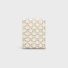 Playing Cards Case in Triomphe Canvas and Lambskin - WHITE / WHITE - HOME - 5 | CELINE