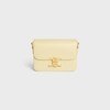 Teen Triomphe Bag in shiny calfskin - SUNLIGHT - CROSS-BODY BAGS - 1 | CELINE