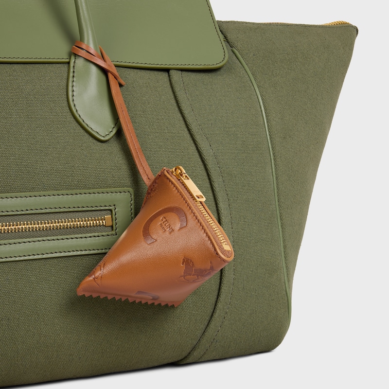BERLINGOT CHARM IN LAMBSKIN - GOLDEN TAN - BAG CHARMS - 1 | CELINE