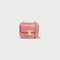 MINI CHAIN CLAUDE in PYTHON - PINK - GIFT FINDER - 1 | CELINE