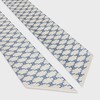 lavalliere in triomphe silk twill - DENIM -  - 4 | CELINE