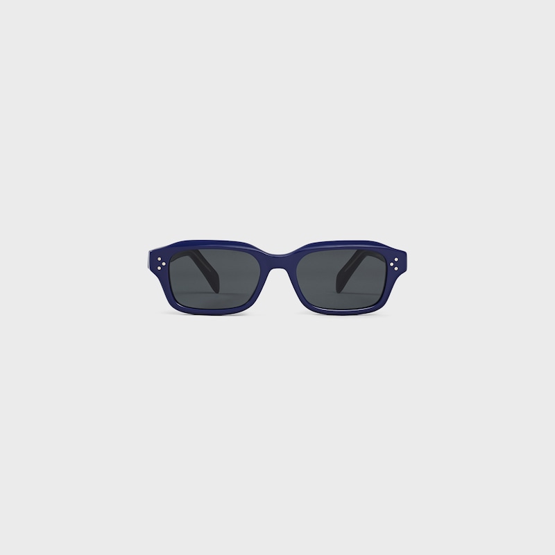 Black Frame 64 sunglasses in Acetate - NAVY BLUE -  - 1 | CELINE
