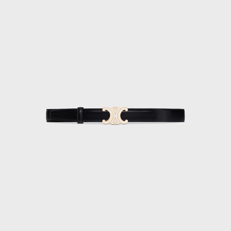 Reversible Strap 25MM IN TAURILLON AND NATURAL CALFSKIN -  -  - 1 | CELINE