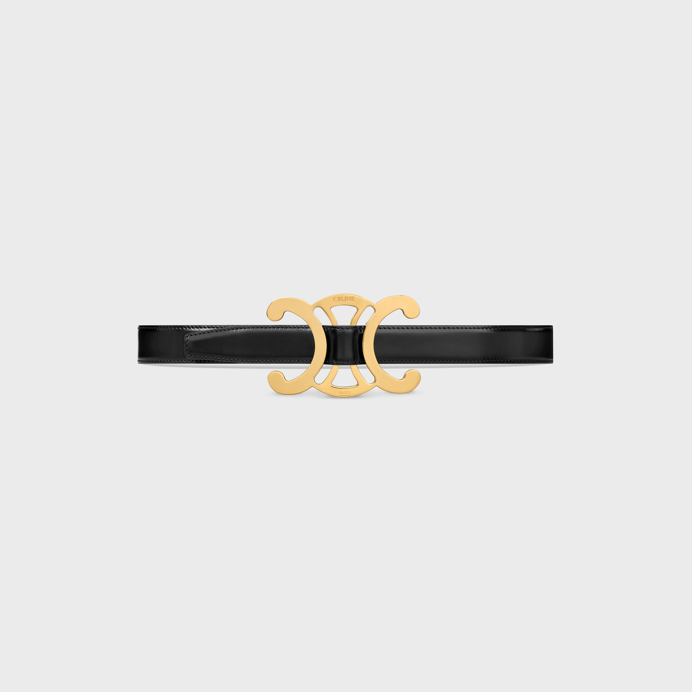 トリオンフ コアベルト 25MM / トリヨンレザー - ブラック | CELINE