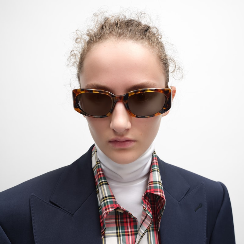 Journey sunglasses in Acetate - SPOTTED HAVANA -  - 1 | CELINE