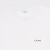 CELINE 루즈 티셔츠 - 코튼 저지 - 에크루 / 블랙 -  - 3 | CELINE