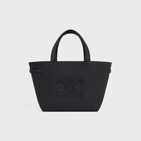 MINI CABAS ANAIS CUIR TRIOMPHE in Grained calfskin - BLACK - CUIR TRIOMPHE - 1 | CELINE