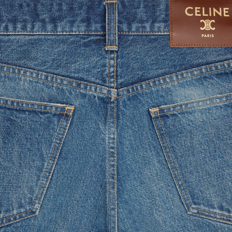 max jeans in denim - BROKEN BLUE WASH -  - 1 | CELINE