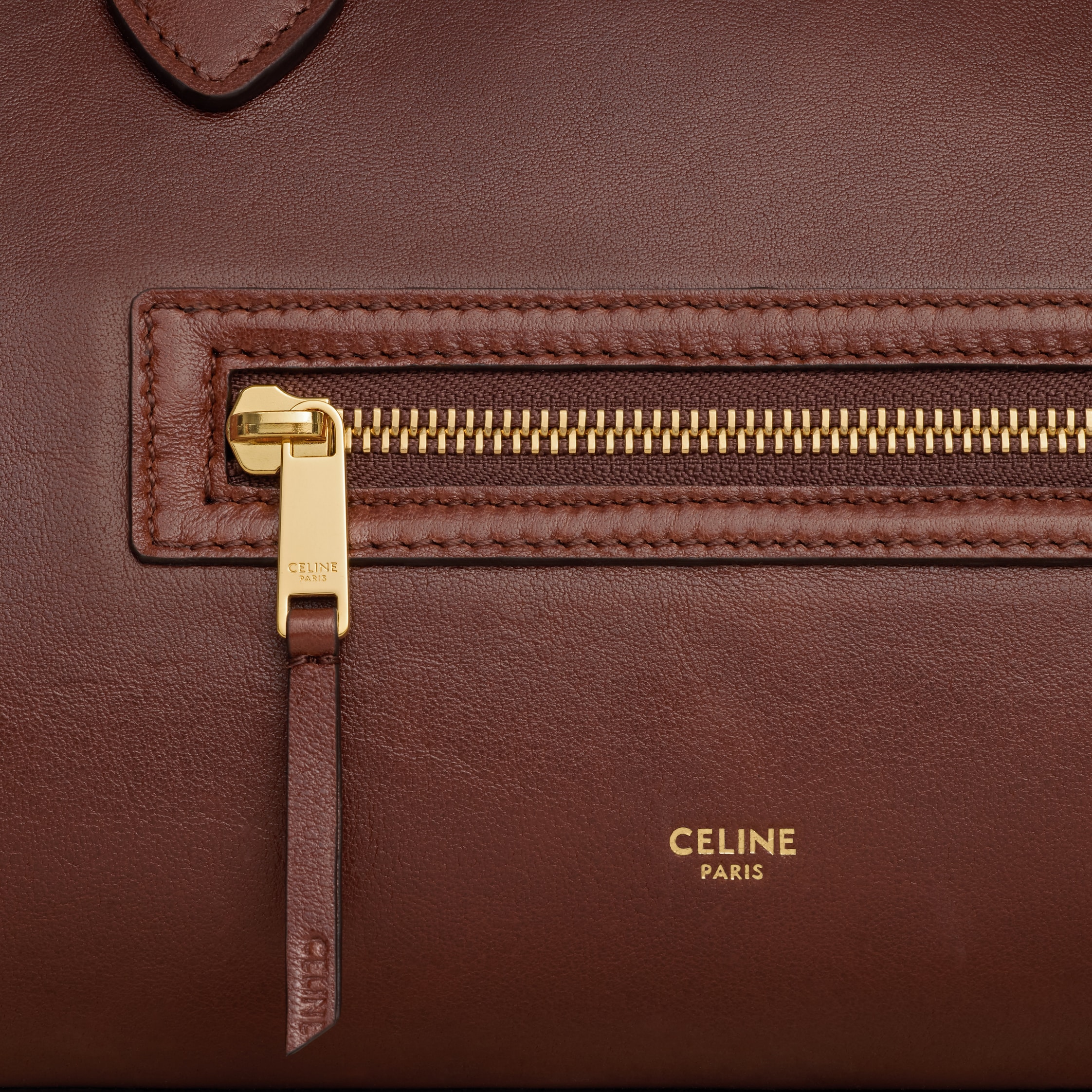 ラゲージ / サプルシャイニーラムスキン - ディープブラウン | CELINE