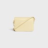 Teen Triomphe Bag in shiny calfskin - SUNLIGHT - CROSS-BODY BAGS - 3 | CELINE