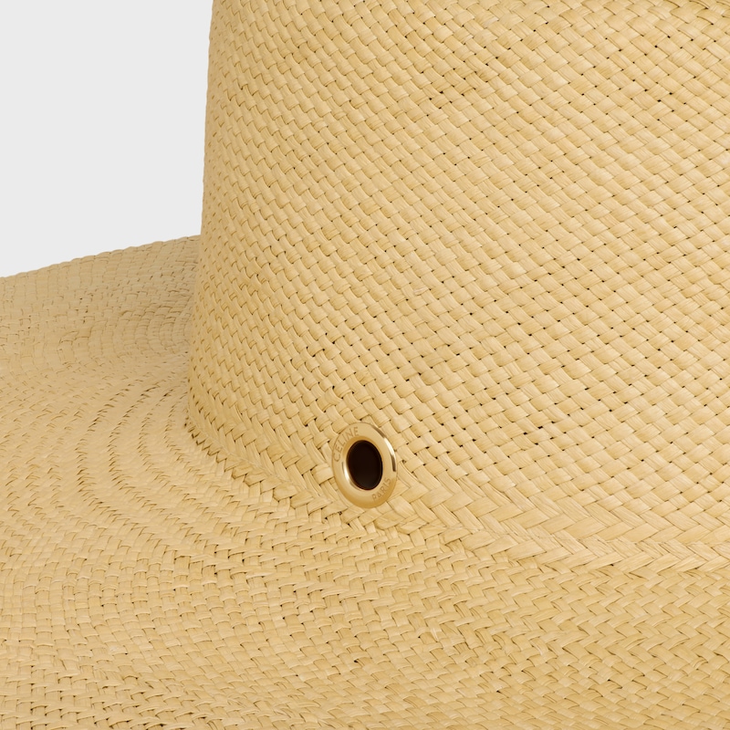 ribbon hat IN straw - NATURAL -  - 1 | CELINE