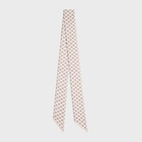 lavalliere in triomphe silk twill - ROSE DAHLIA -  - 1 | CELINE