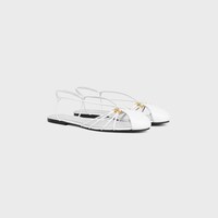 COCKTAIL SANDAL IN GOATSKIN - WHITE -  - 2 | CELINE